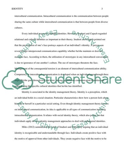 Identity as a Key Modern-Day Issue in Interpersonal Communication