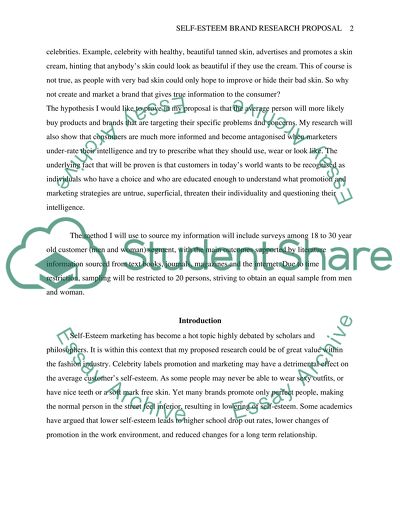 Self-Esteem Branding