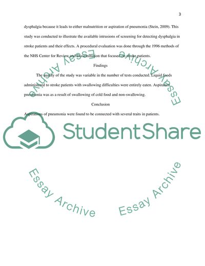 EVALUATION AND DISSEMINATION OF FINDINGS