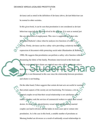 Selling a Body in Exchange for Money