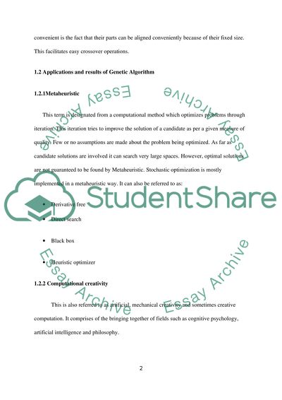 Applications of Genetic Algorithms to Neural Networking
