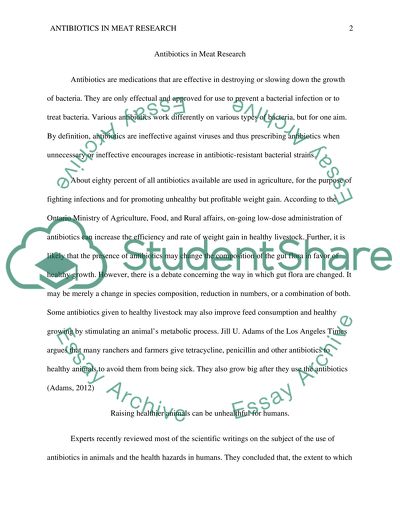 Importance of antibiotics in modern age picture