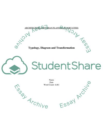 Architecture and Urban Planning in Port Cities