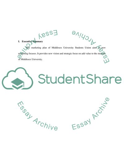 Value to the Students of Middlesex University