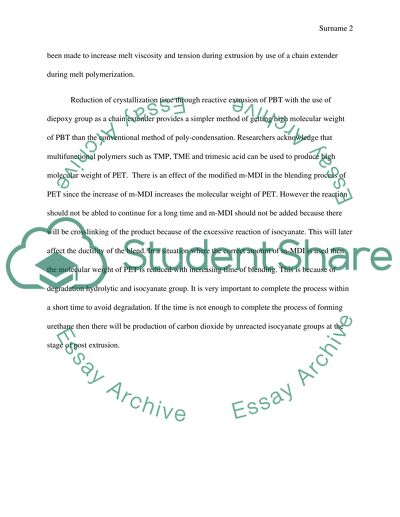 Reactive Extrusion of TPE-E Nanocomposites