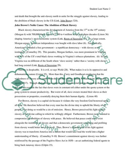 John Brown: A Hero, Not a Terrorist