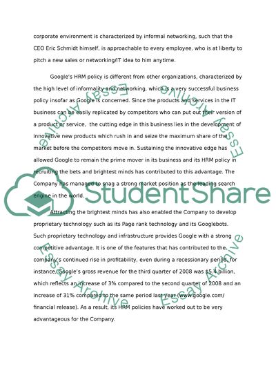 Googles Spiraling Success