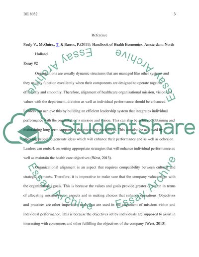 Funding for Health Care Organizations