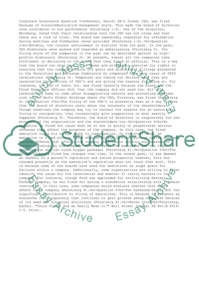 Corporate Governance