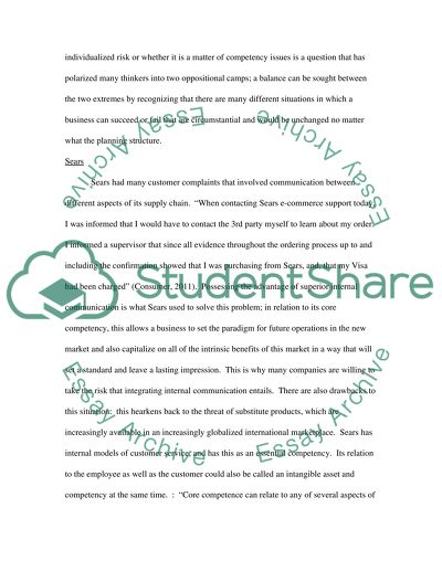 Xerox Corporation and Sears