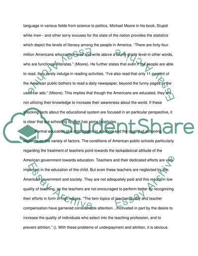 Educational Systems of the US and Middle Eastern Countries