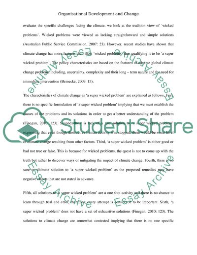 Ensuring Climate Change Policies within the Organisation