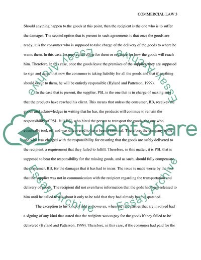 Commercial Transaction Law and Practice