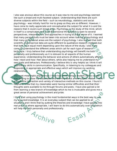 Using Psychology in the Most Fundamental Ways