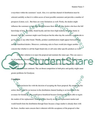 Marketing case analysis