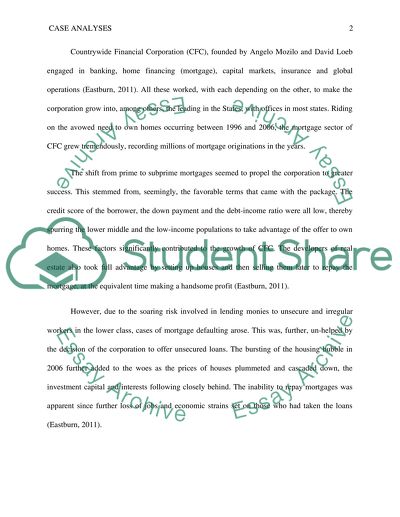 Countrywide Financial Corporation