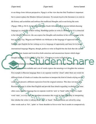 Language-Related Considerations in Film-Making