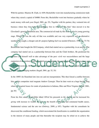 Impact of the Richest Men on America