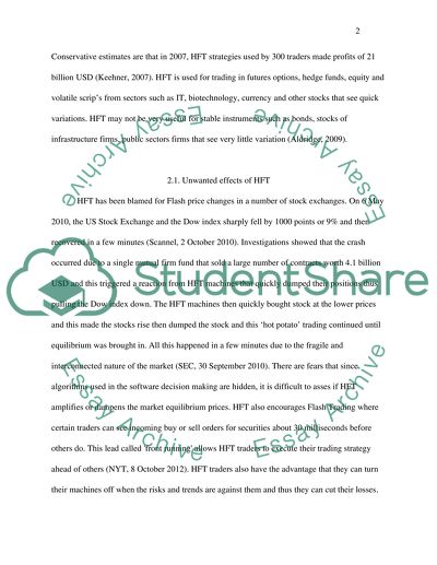 Trading & Dealing in Security Markets