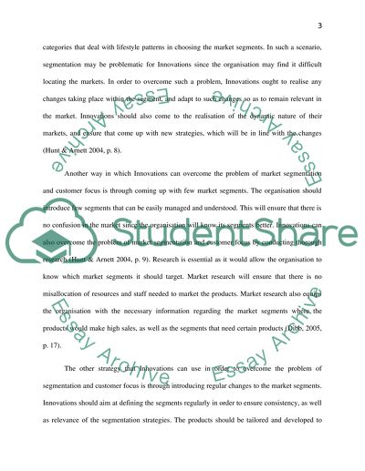 Real Consequences of Market Segmentation