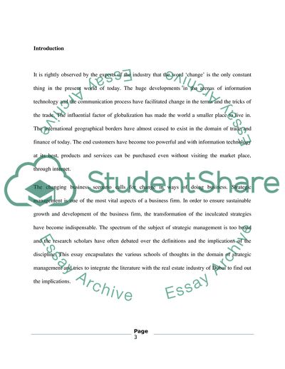 Strategic Management Practices in Construction