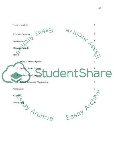 The Effectiveness of Vigabatrin on Epilepsy