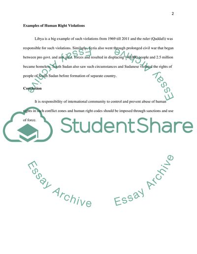 Third world countries