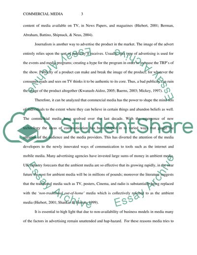 Can Commercial Media be Ethical