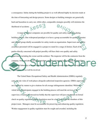 Project Administration in Construction