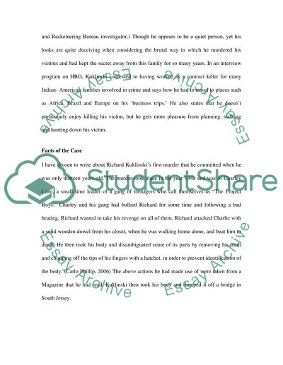 Crime Profile: Richard Kuklinski