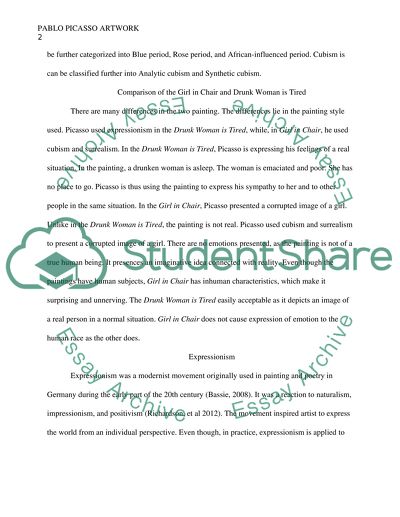 Pablo Picasso Artworks