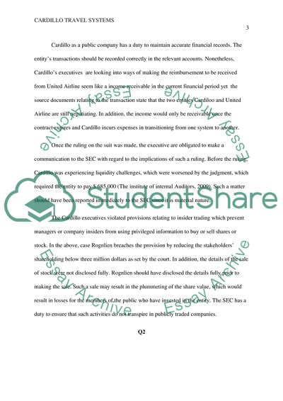 Auditing - Cardillo Travel Systems