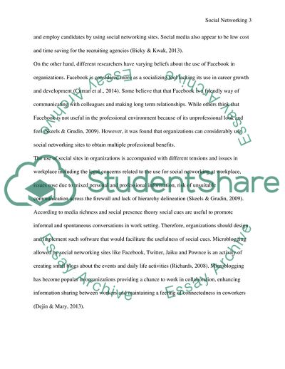 Employers Monitoring Social Media Use of Employees or Recruits