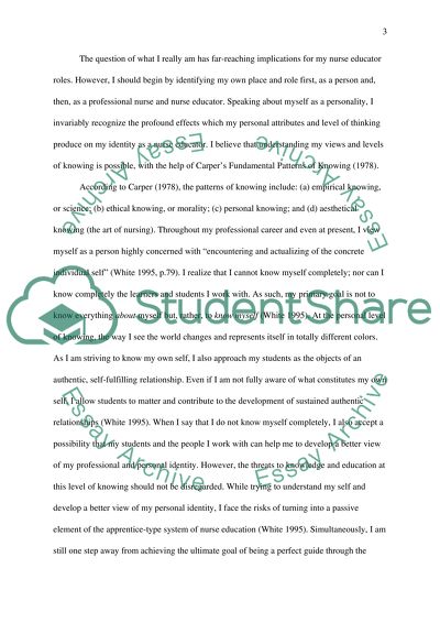 Critical Exploration of Educational Identity and Role