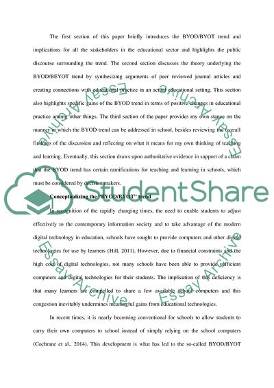 Bring Your Own Device