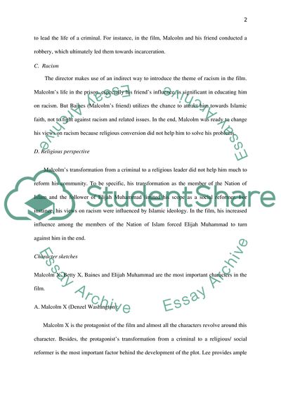 Spike Lee and Life History of Malcolm X: Involvement in Criminal Activities and Racism