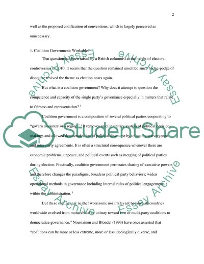 The Collective Ministerial Responsibility and the Values of Transparency
