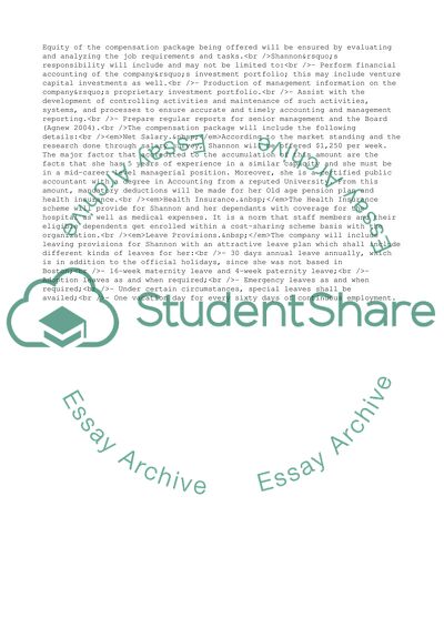 Resource Management Plans