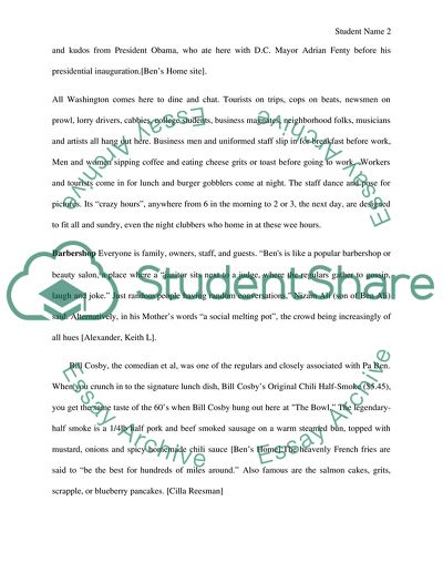 The Significance of Bens Chili Bowl