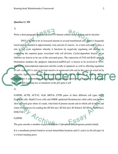Bioinformatics Workshop