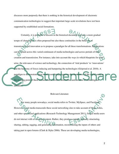 What isnt new about social networking