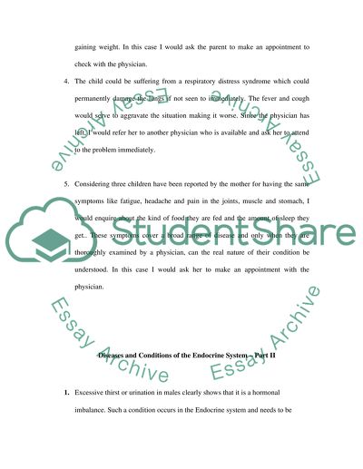 Diseses of the Human Body