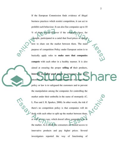 Key Aspects of Competition Law in the United Kingdom