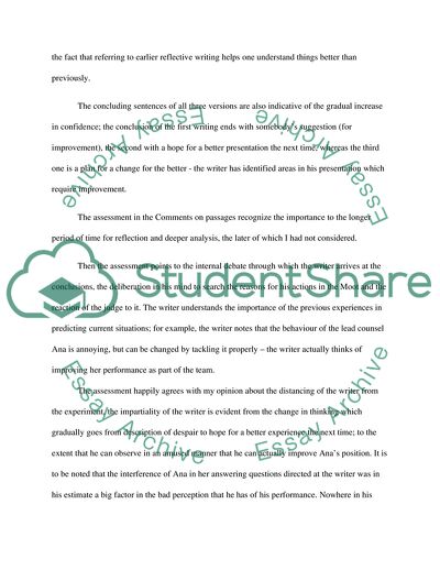 Best of Three Pieces of Writing