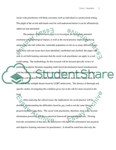 Multiple Threats: Accumulated Oppression in Sexually Diverse Youth