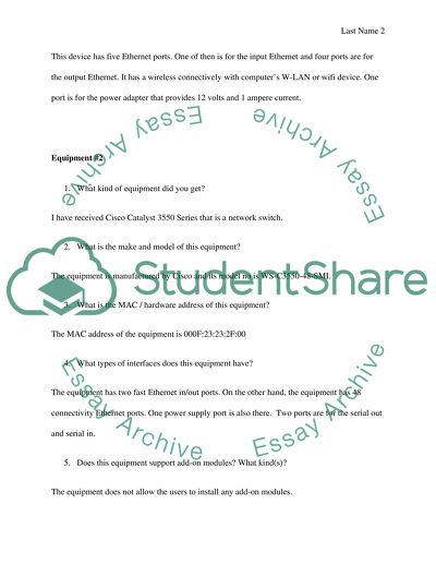 Hardware Lab Tasks Analysis