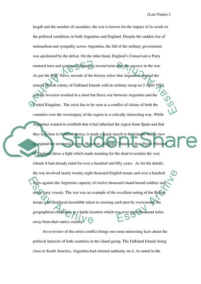 Falkland Islands War