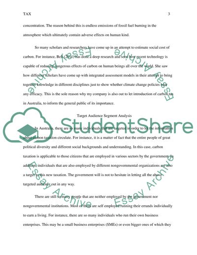 Carbon Tax. A&B Carboniferous Australian Company