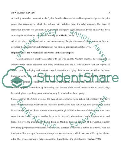 Globalization Reader