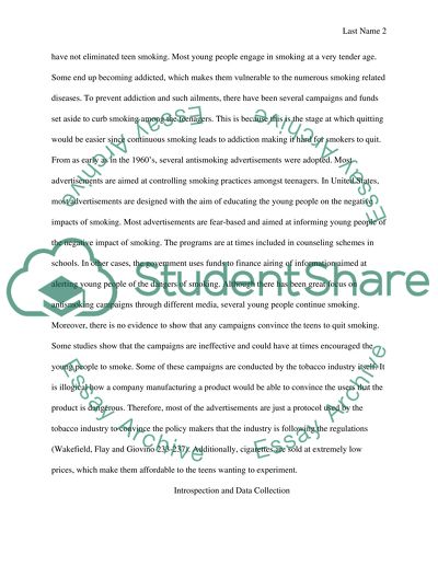 Reasons Why Anti-Smoking Campaigns Have Been Largely Ineffectual in Curbing Teen Smoking